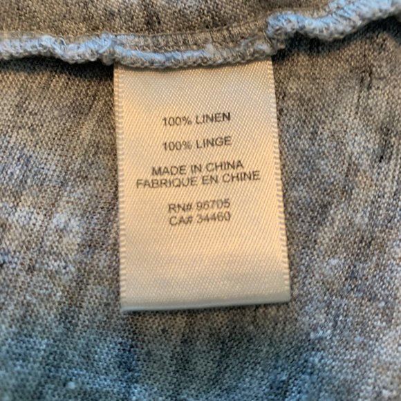 Linen Rebecca Taylor Off-the-Shoulder Top Sz S - Picture 5 of 5